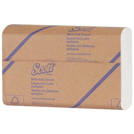 Scott Scott Surpass White Multi-Fold Towels, 250PK BUY00087711